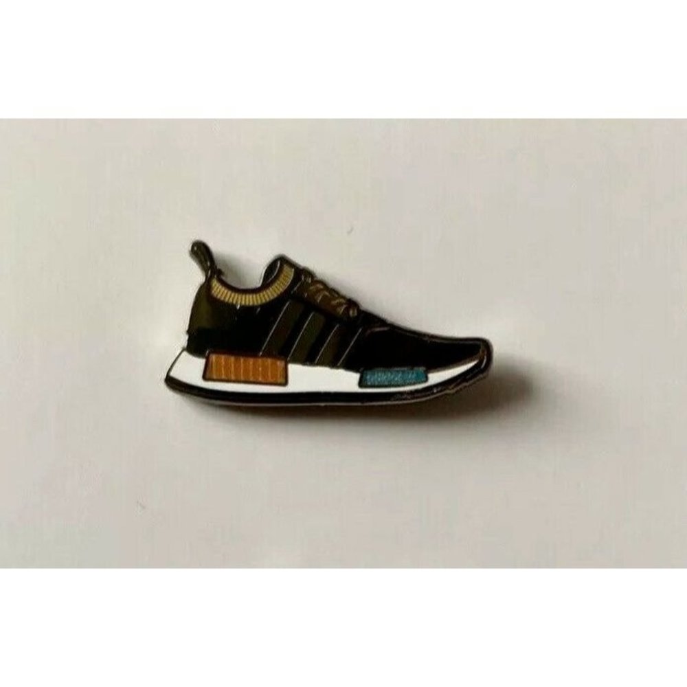 Pintrill Adidas NMD accessory logo sneakers pin badge
